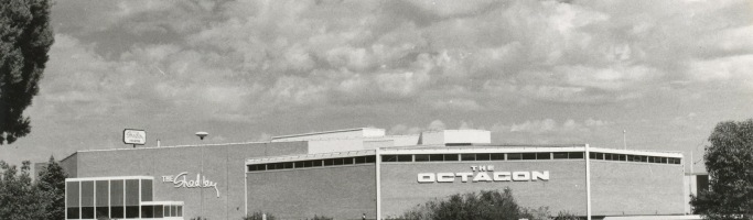 Photo from the City of Playford. The Octagon was designed to cater for any type of entertainment from stage shows, balls and cabarets to indoor sports.