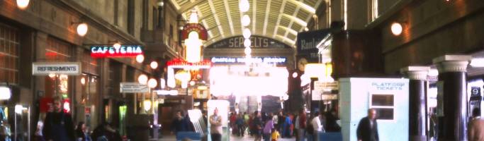 Photo from Norm Bridge. The interior of the Railway Station! It was always such a thriving hive of activity with people dashing to catch a train or people arriving and scurrying up the stairs into the city