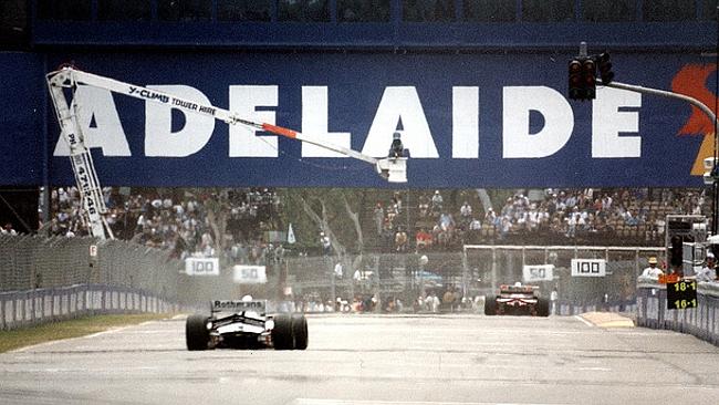 Photo from Adelaide Now. You could feel the excitement in the air and you could hear the sound of the F1 cars right around the city!